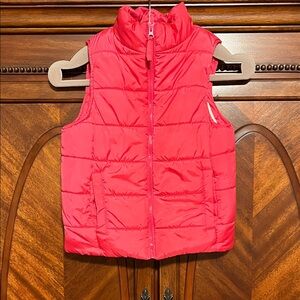 Birch and Stone Girl’s Pink Puffer Vest